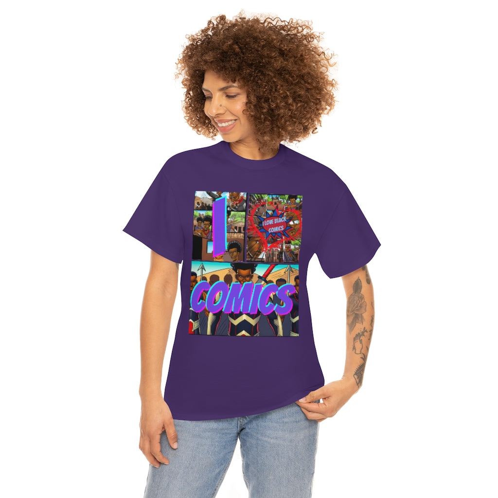 i love comics Heavy Cotton Tee