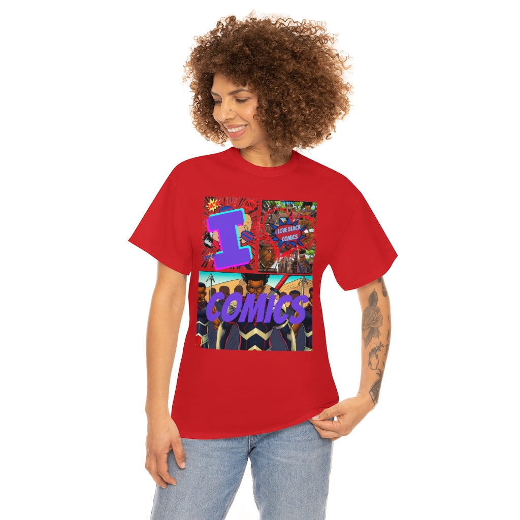 i love comics Heavy Cotton Tee