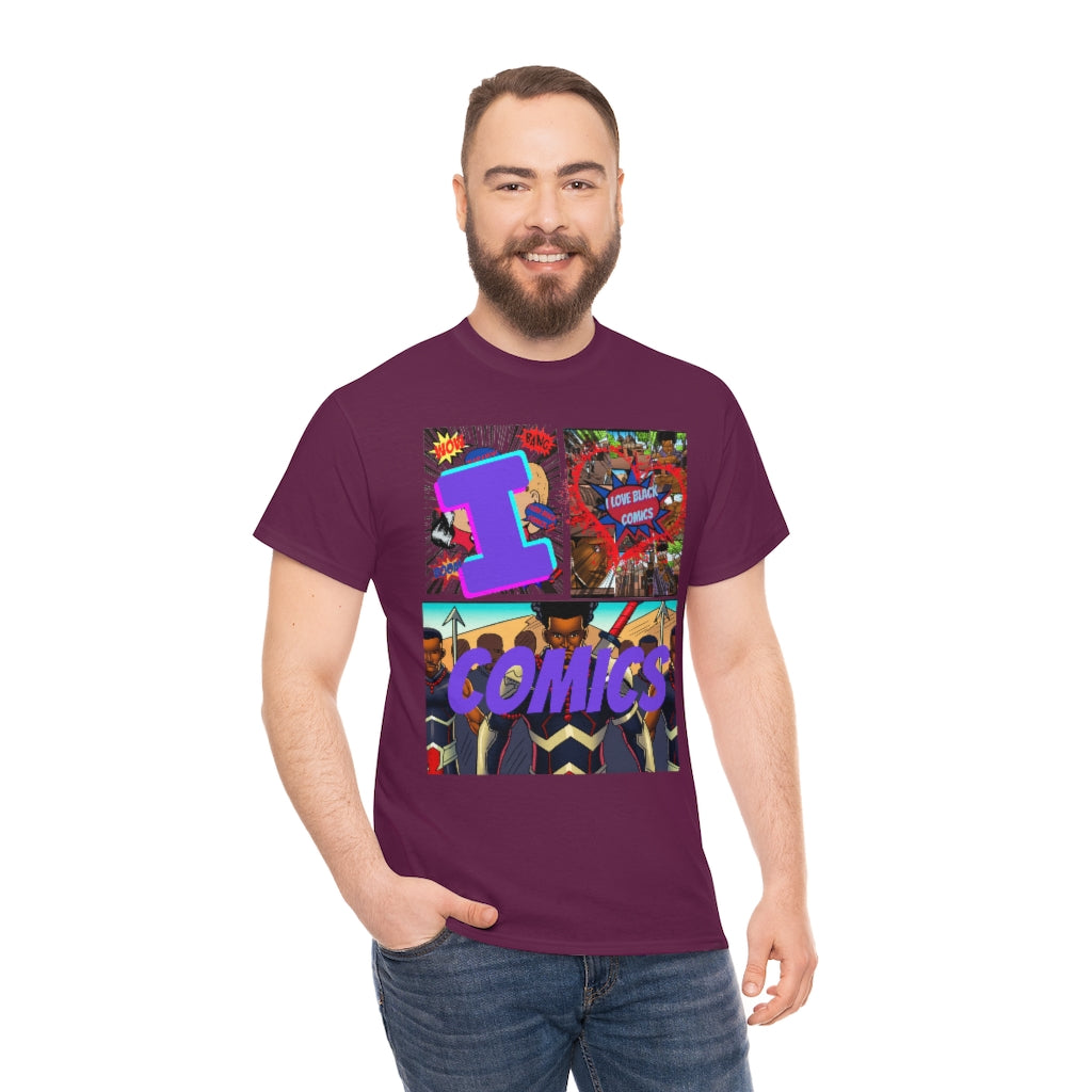 i love comics Heavy Cotton Tee
