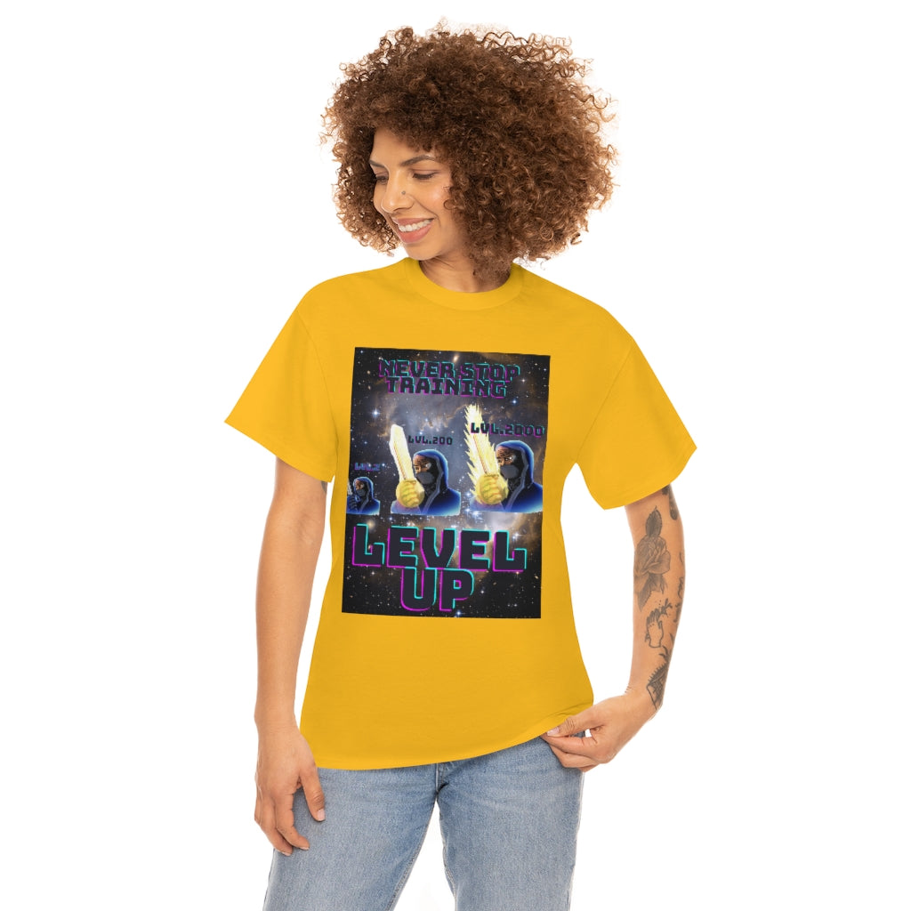 Kid fist level up Heavy Cotton Tee