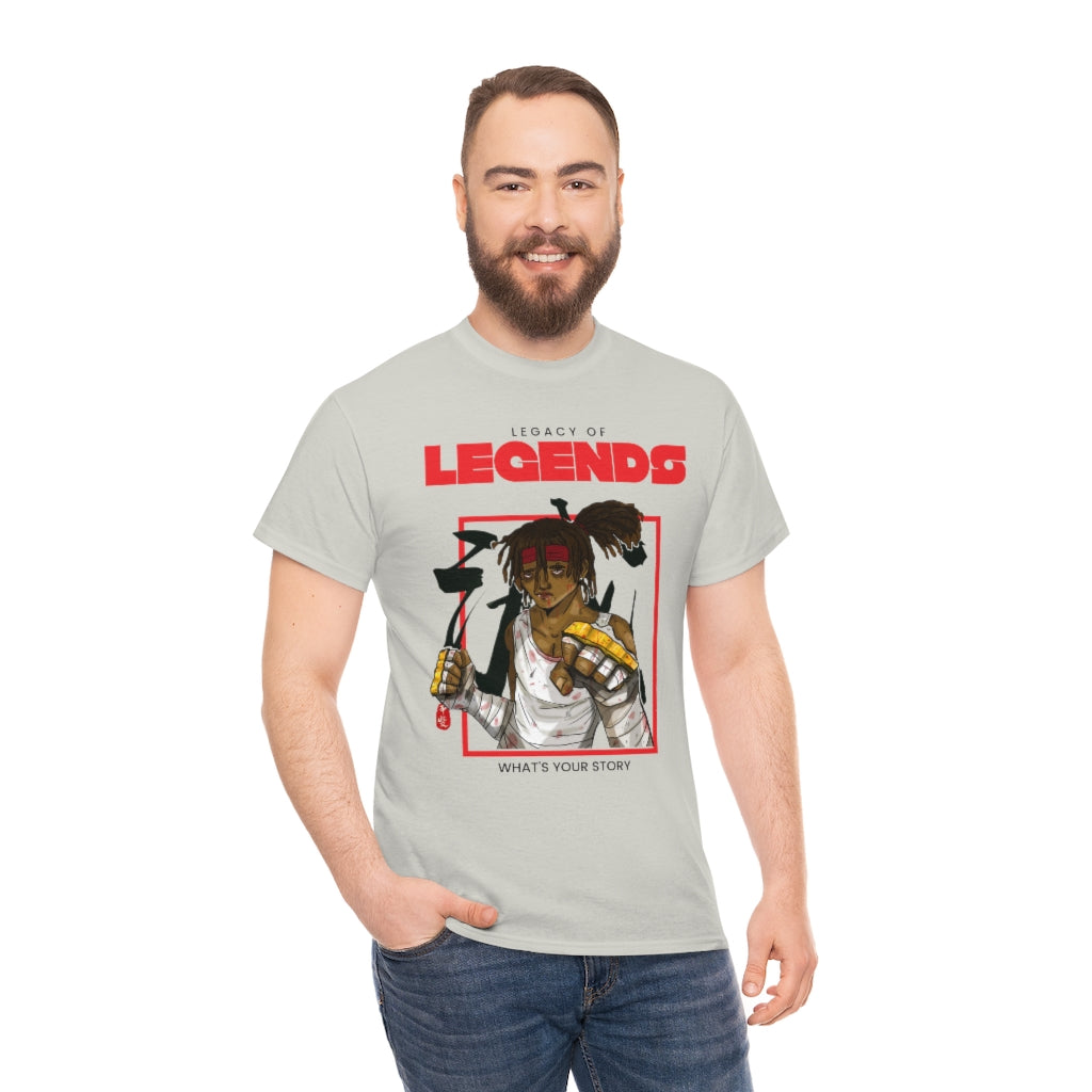 legacy of legends Heavy Cotton Tee