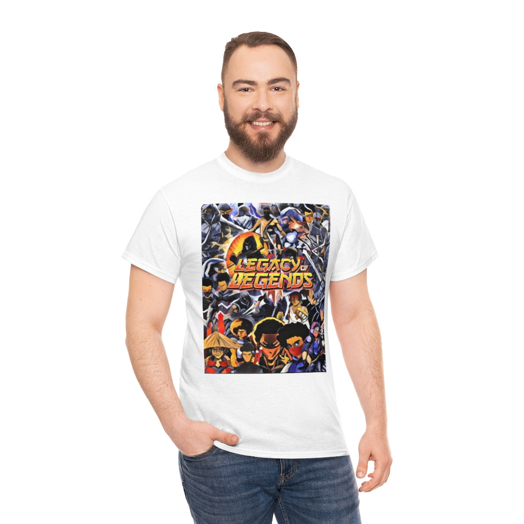 legacy of legends ninjas Heavy Cotton Tee
