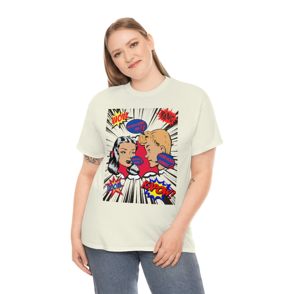I love comics Heavy Cotton Tee