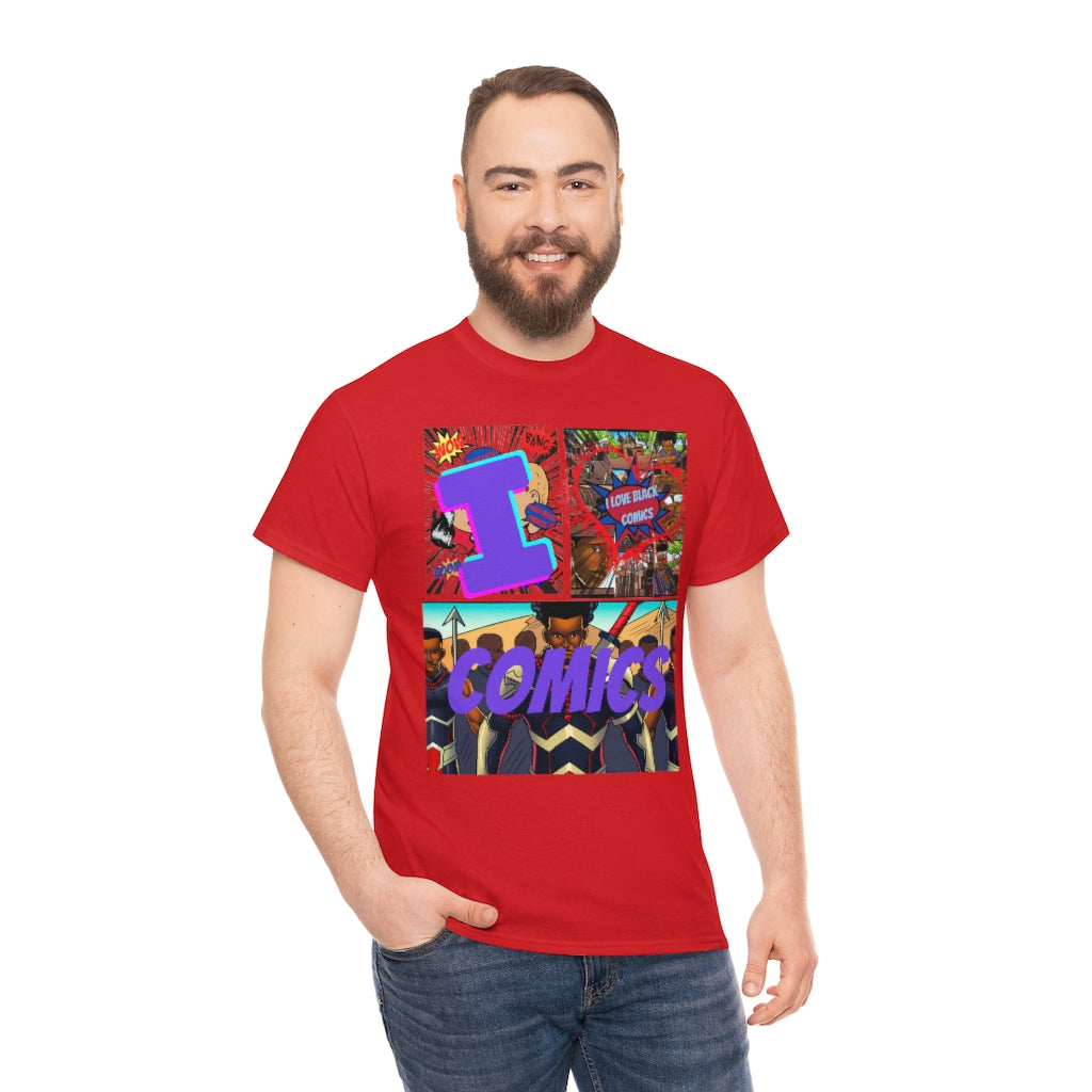 i love comics Heavy Cotton Tee