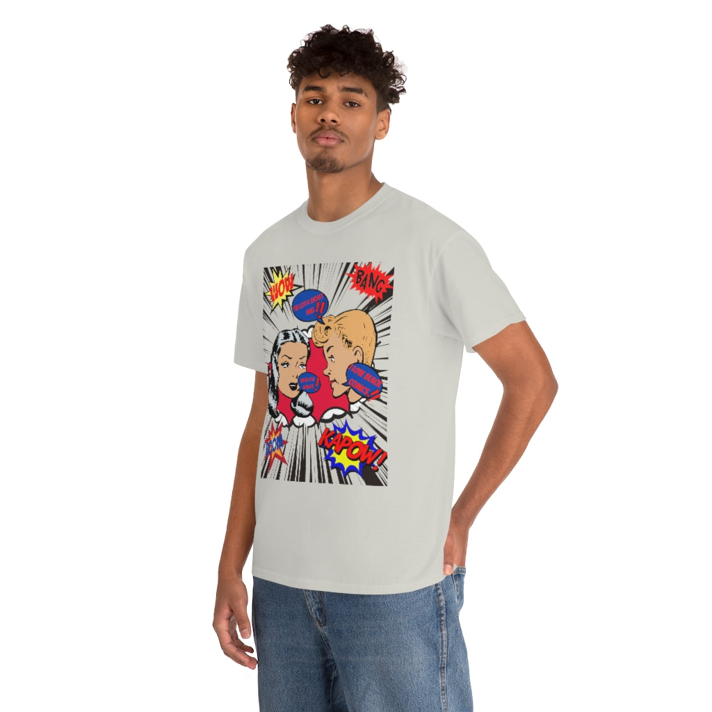I love comics Heavy Cotton Tee