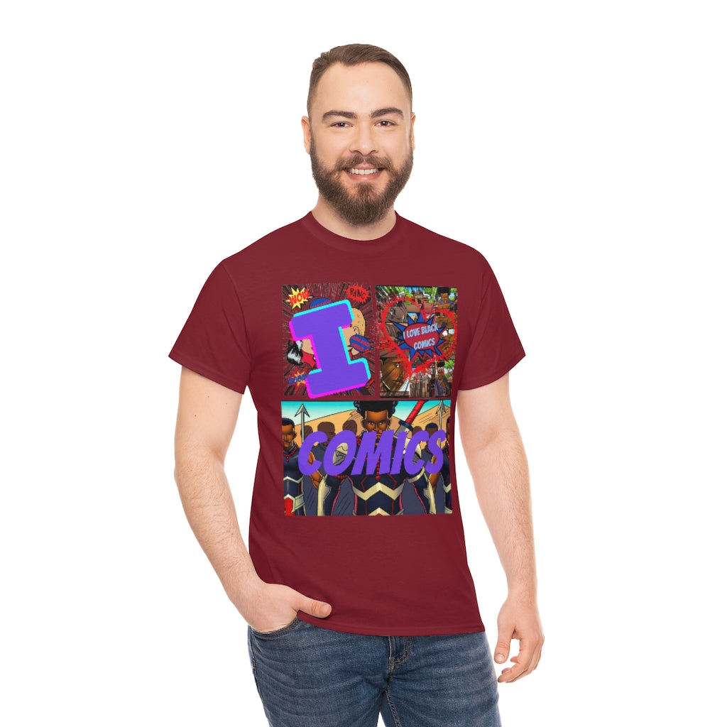 i love comics Heavy Cotton Tee
