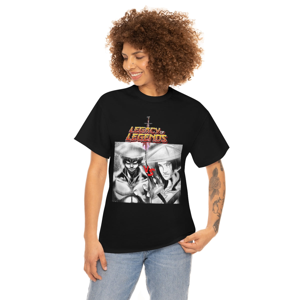 legacy of legends Heavy Cotton Tee
