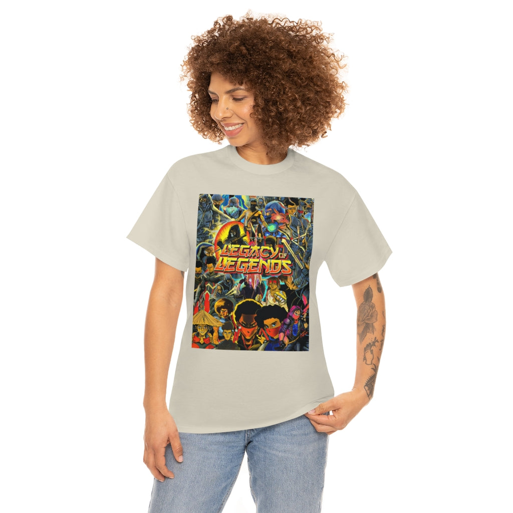 legacy of legends Heavy Cotton Tee