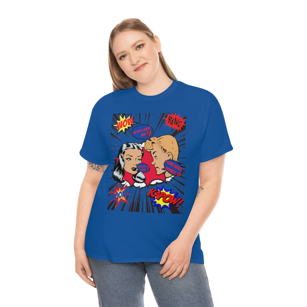 I love comics Heavy Cotton Tee