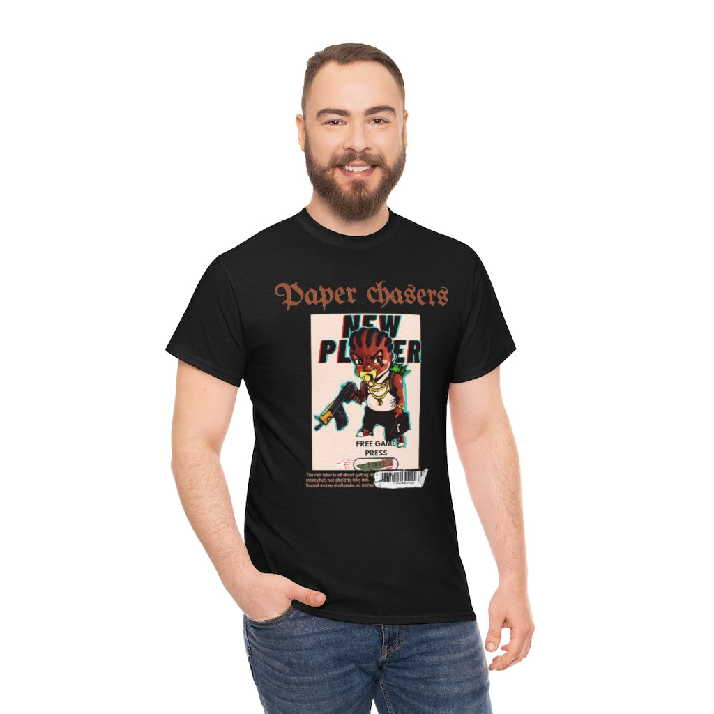 Paper Chaser Heavy Cotton Tee