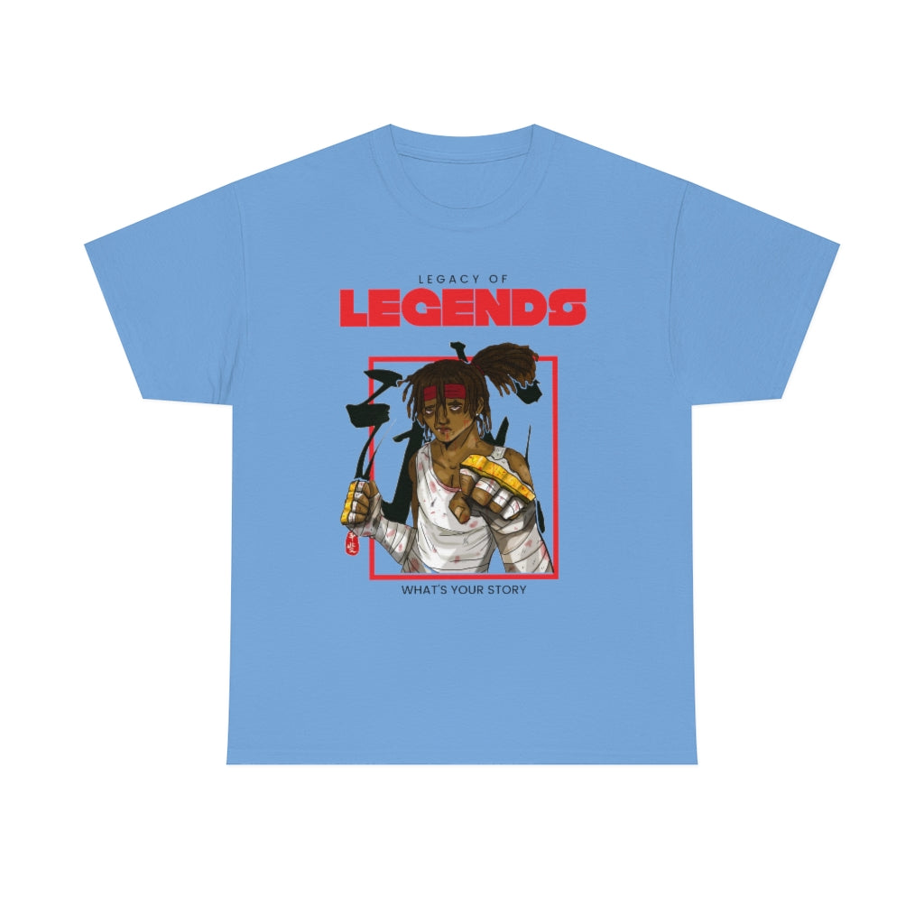 legacy of legends Heavy Cotton Tee