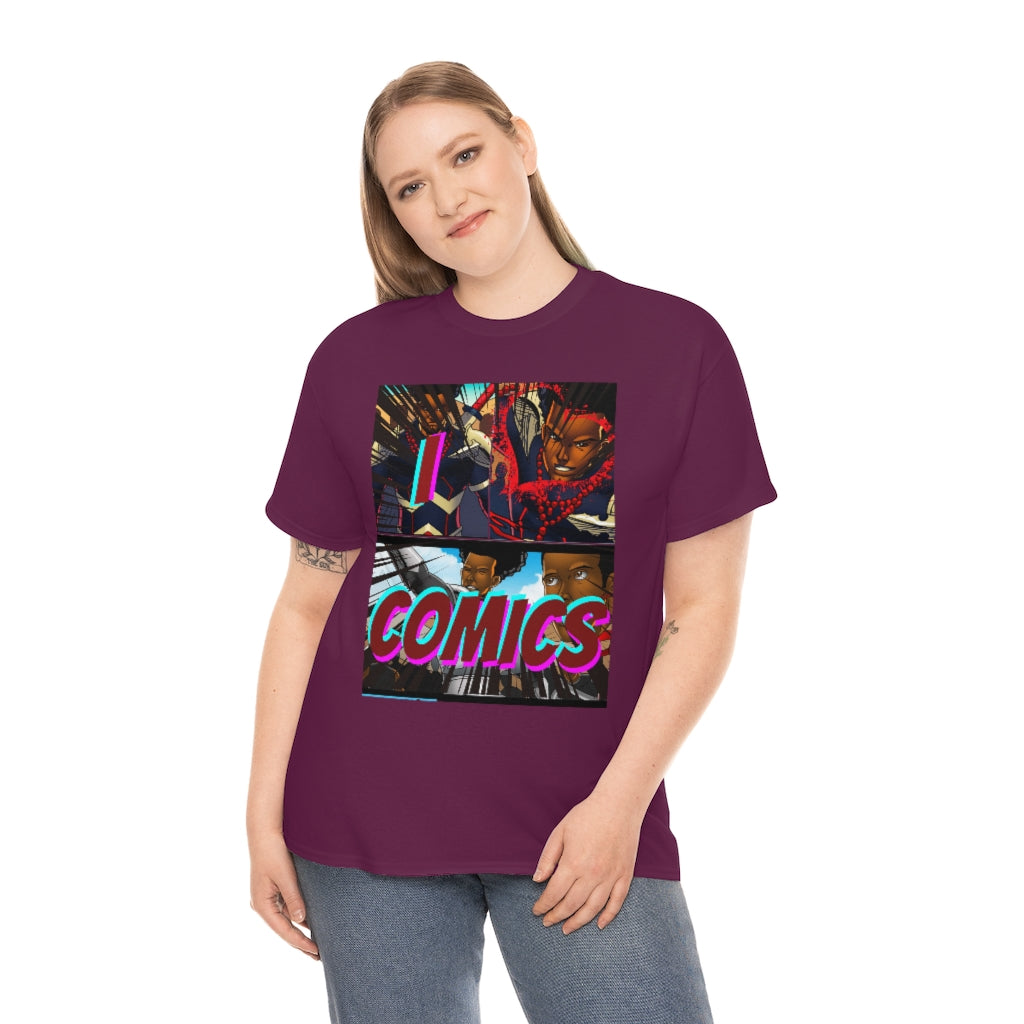 i love comics Heavy Cotton Tee