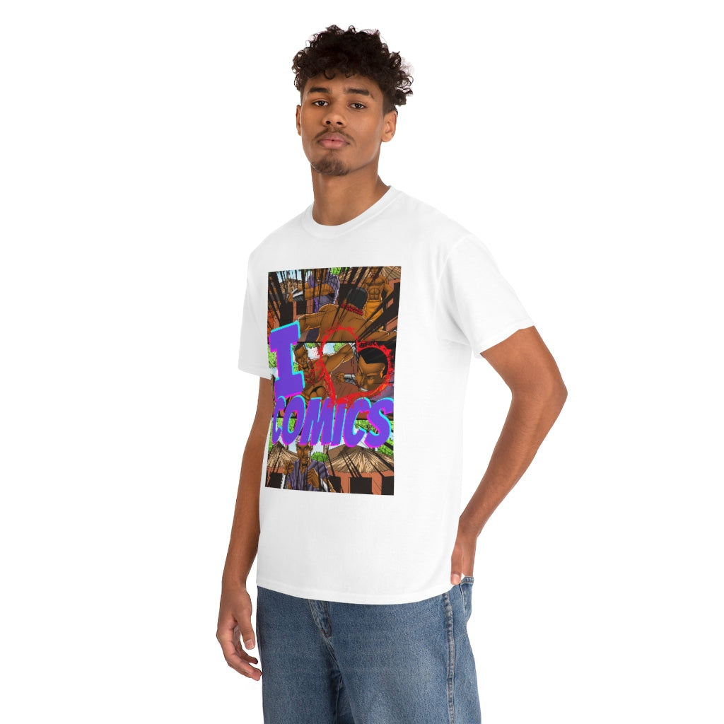 I love comics Heavy Cotton Tee