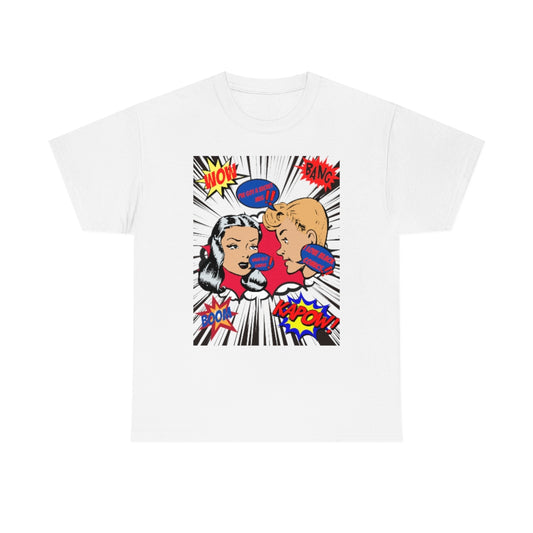 I love comics  Heavy Cotton Tee