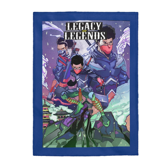 LEGACY OF LEGEND  Velveteen Plush Blanket