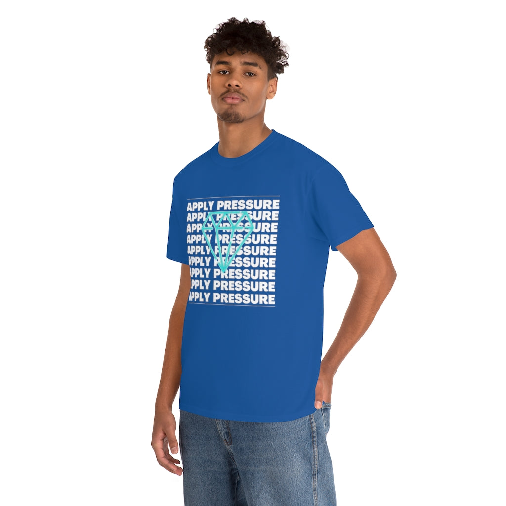 APPLY PRESSURE  Heavy Cotton Tee
