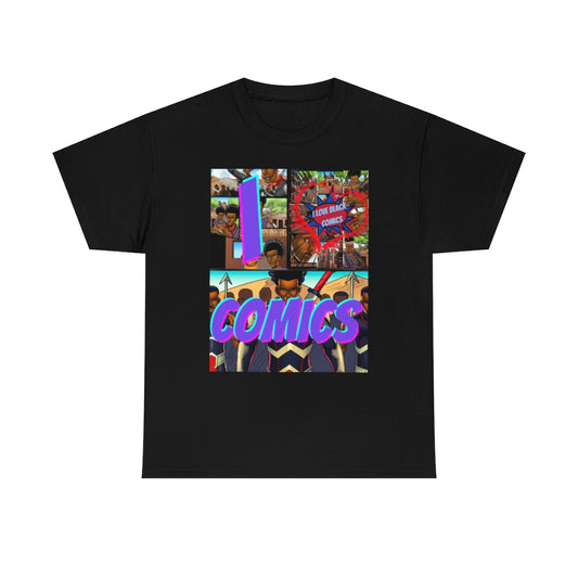 i love comics Heavy Cotton Tee